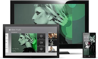 Microsoft lance Xbox Music : nouveau service musical multi-&eacute;cran 