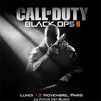 Soirée de lancement pour Call of Duty : Black Ops II - Lundi 12 novembre 2012, Virgin Megastore Champs-Élysées