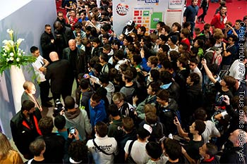 " mini-émeute " provoquée par l'arrivée de WaRTeK au salon du jeu vidéo " Paris Games Week "