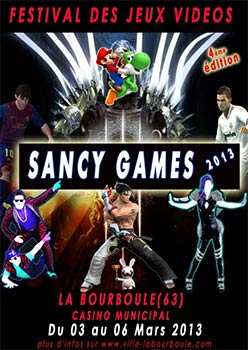Sancy Games 2013 - Festival des Jeux Vidéo - 4ème édition