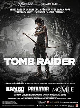 Nuit Tomb Raider au Max Linder
