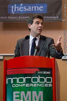 Arnaud Montebourg à Innorobo