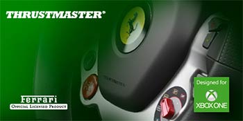 Volant Thrustmaster TX Racing Wheel, Ferrari 458 Italia Edition