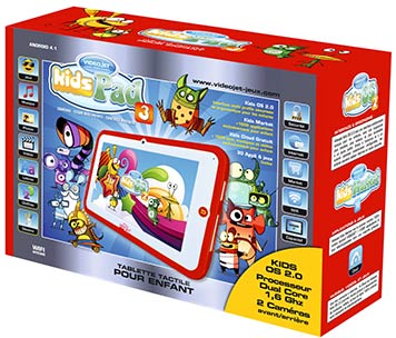 Packaging Tablette KidsPad 3