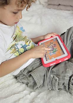 Tablette tactile KidsPad 3 en situation