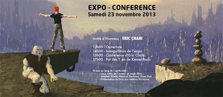 Eric Chahi : Exposition et conférence
