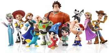 Les personnages Disney Infinity