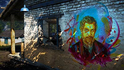 Street Art dans Far Cry 4 par C215 (image 3)