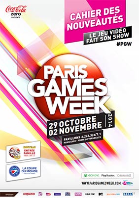 Cahier des nouveautés Paris Games Week 2014