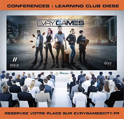 Conférences à Evry Games City