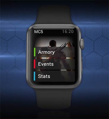 Modern Combat 5 Apple Watch