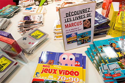 Librairie du jeu vidéo à la Paris Games Week