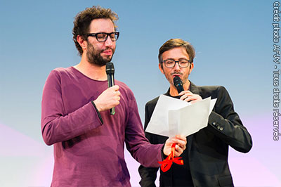Manu Levy - Florian Gazan - Cérémonie des Ping Awards 2015