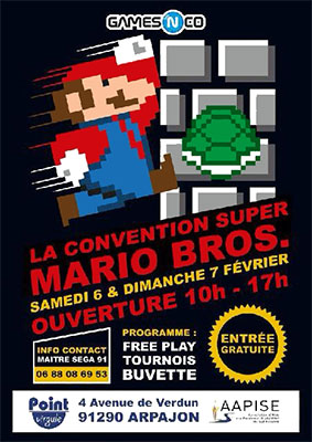 Convention Super Mario Bros