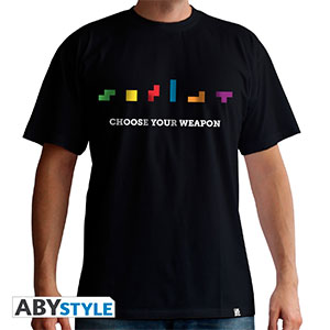 Tee-shirt Tetris Choose your weapon