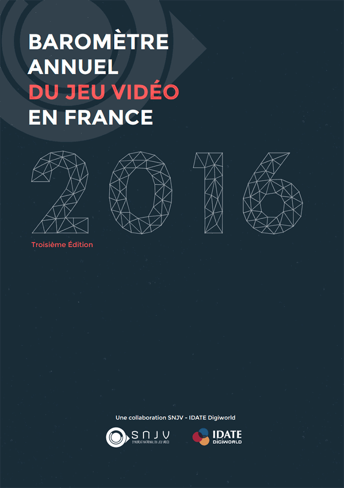 Baromètre 2016 du Jeu Vidéo en France