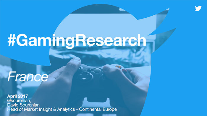 Résultats France de l'étude Gaming Research