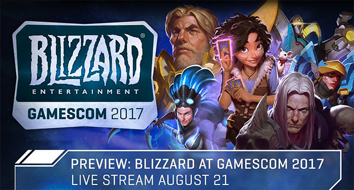 Blizzard Entertainment à la gamescom 2017