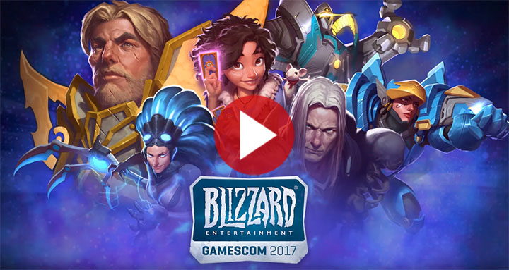 Blizzard à la gamescom 2017