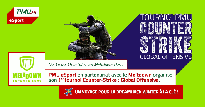 Tournoi de Counter-Strike au Meltdown Paris Bastille