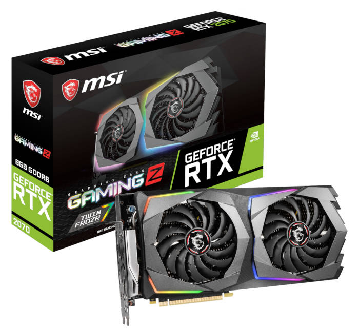 Carte graphique MSI Geforce RTX 2070 Gaming Z