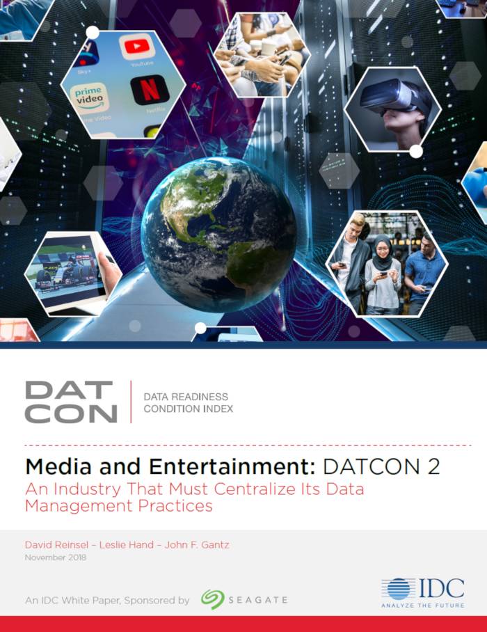 IDC Seagate Datcon Media and Entairtainment