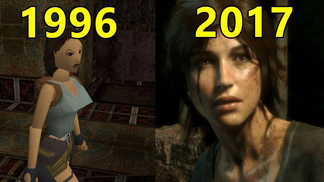 Evolution du jeu Tomb Raider entre son premier et son dernier opus Tomb-Raider