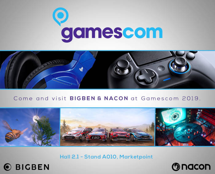 Bigben annonce sa présence à la Gamescom 2019