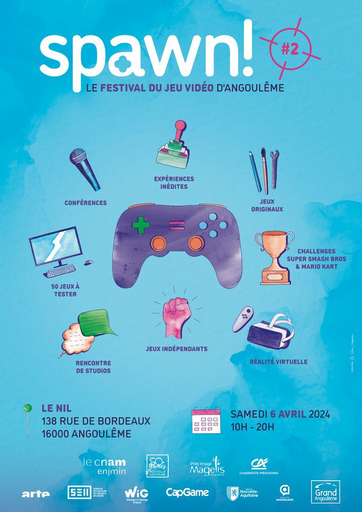 spawn ! Deuxième édition du festival du jeu vidéo d'Angoulême