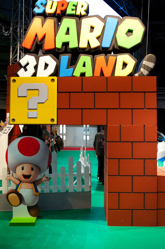 Photo 5 : Super Mario 3D Land (Nintendo) - Paris Games Week 2011