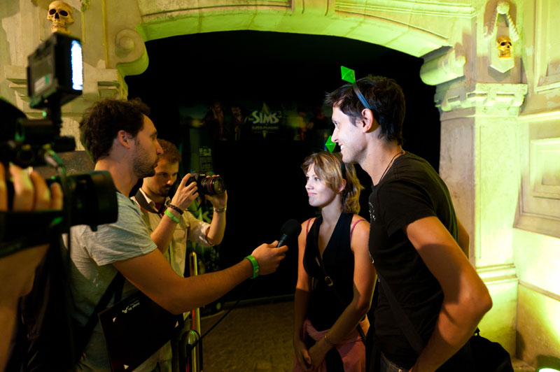 Photo 6 : Sims Super Pouvoirs - Pr�sentation presse au Manoir de Paris