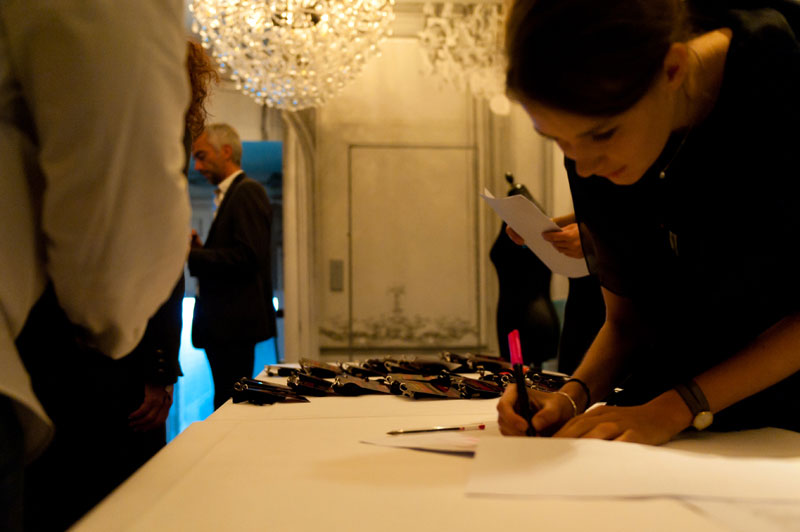 Photo 3 : Accueil de la presse � La Maison des Champs Elys�es
