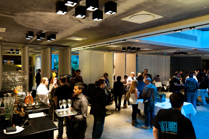 Photo 4 : Cocktail presse avant la soir�e de lancement de WoW Mists of Pandaria