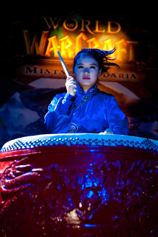 Photo 34 : Soir�e de lancement de WoW Mists of Pandaria - Manoa (Drums of China)