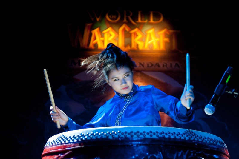Photo 36 : Soir�e de lancement de WoW Mists of Pandaria - Manoa (Drums of China)