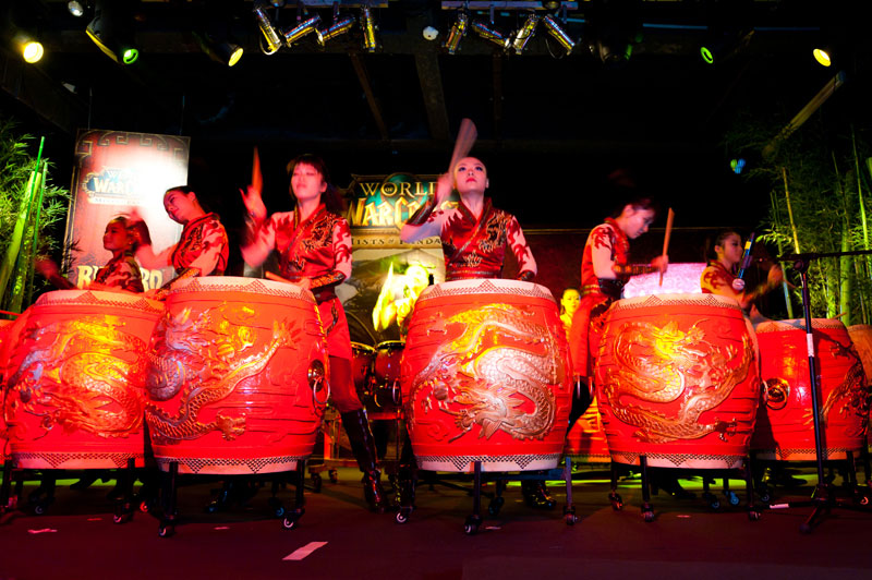 Photo 38 : Soir�e de lancement de WoW Mists of Pandaria - Manoa (Drums of China)