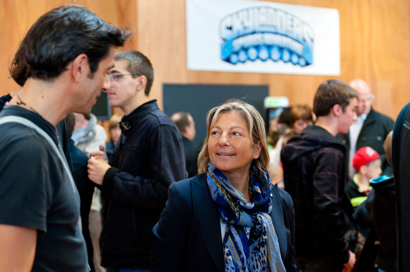 Photo 95 : Visite du salon par Natacha Bouchart, maire de Calais et s�natrice du Pas-de-Calais