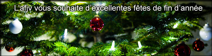 L'afjv vous souhaite d'excellentes f�tes de fin d'ann�e